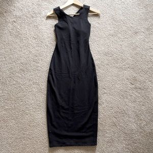 Black fitted lululemon dress
